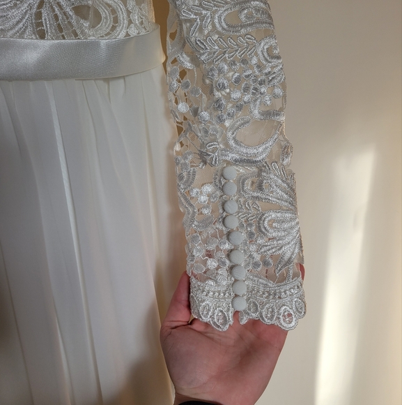 Made With Love Wedding Dress US Size 10 - Picture 5 of 10